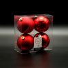 Laitcom 9022167 Набор Елочных Шаров 4 шт, 10 см