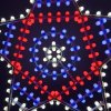 Laitcom KM9-02 Светодиодная Консоль "Ретро Звезда" 120 x 130 см, Триколор, 220В