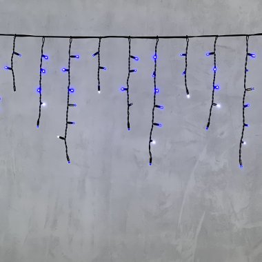 Фотография товара 'Laitcom LL120BLW-1-2B Гирлянда Бахрома 3,1 x 0,5 м с Мерцанием'