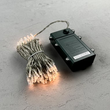 Фотография товара 'Laitcom EST100-4W10-8HG Гирлянда Нить на Батарейках'