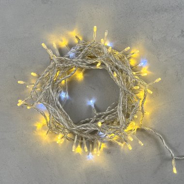 Фотография товара 'Laitcom PST100BLW-10-1CH 05-097 Гирлянда Нить 10м 24В, 100 LED'