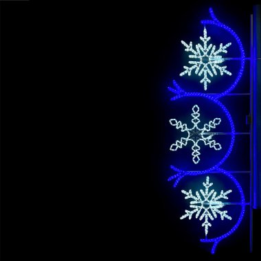 Фотография товара 'Laitcom LC-13401 13-401 Светодиодная Консоль «Три снежинки» 80 х 250 см'