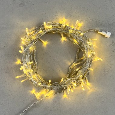 Фотография товара 'Laitcom PST100-10-1CH 05-158 Гирлянда Нить 10м Шампань 24В, 100 LED'