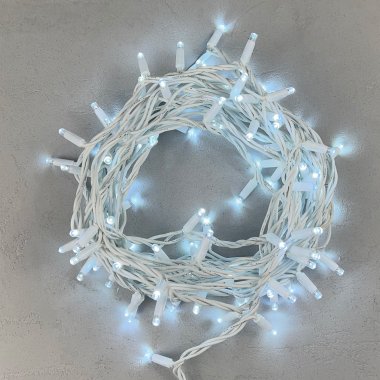 Фотография товара 'Laitcom LL100-8-2W 04-137 Гирлянда Нить 10м Белая 220В, 100 LED'