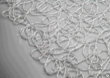 Фотография товара 'Laitcom SDL1800-Tr-Sil Сетка Stylnet Прозрачная с глиттером'