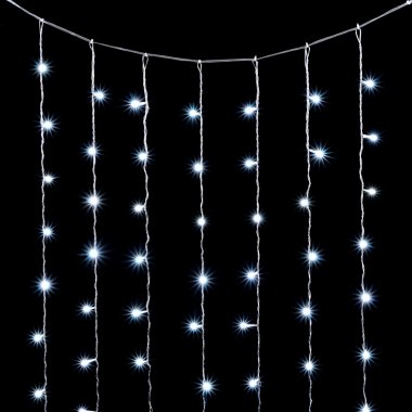 Фотография товара 'Laitcom PCL400NOTBLW-10-2W Гирлянда Занавес 2 x 2 м'