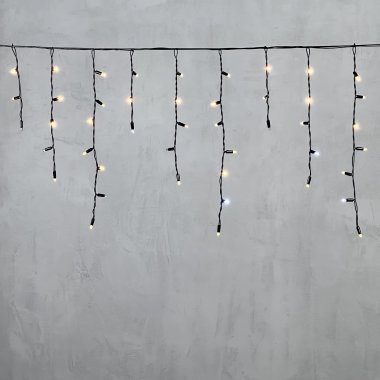 Фотография товара 'Laitcom PIL120BLWCAP-11-2WW Гирлянда Бахрома с Колпачком 3,1 x 0,5 м с Мерцанием Диода 220В, 120 LED'