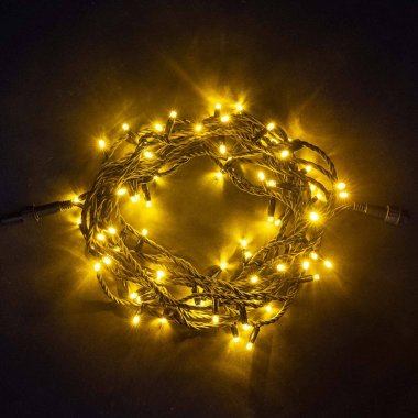 Фотография товара 'Laitcom LL100-1-2Y 04-046 Гирлянда Нить 10м Желтая 220В, 100 LED'