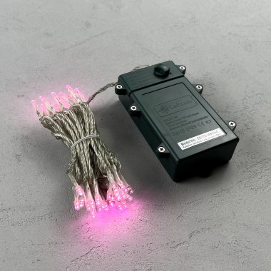 Фотография товара 'Laitcom EST100-4W10-8BP Гирлянда Нить на Батарейках 10м'