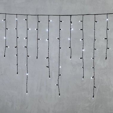 Фотография товара 'Laitcom PIL180BLWCAP-11-2W Гирлянда Бахрома с Колпачком 3,2 x 0,9 м с Мерцанием Диода 220В, 180 LED'