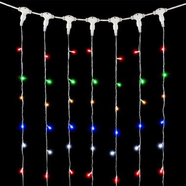 Фотография товара 'Laitcom PCL402BLW-10-2M Гирлянда Занавес 2 x 2 м'