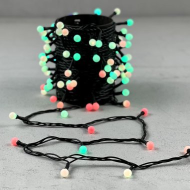 Фотография товара 'Laitcom SB100-1-2RGB Гирлянда Шарики 10м'