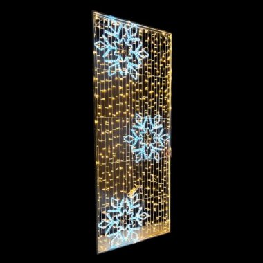 Фотография товара 'Laitcom LC-13141 Светодиодное Панно "Три Снежинки" 300 х 120 см'