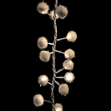 Фотография товара 'Laitcom PSH128-80-1WW Гирлянда "Снежные Шарики" 2м 24В, 128LED'