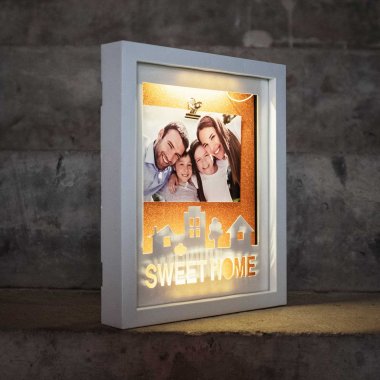Фотография товара 'Laitcom I2824 Светодиодная Фоторамка "Sweet Home" на Батарейках'
