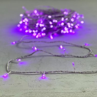 Фотография товара 'Laitcom EST200-3W10-1PU Гирлянда Нить 20м Пурпурная'