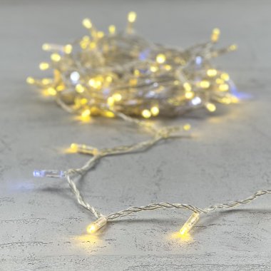 Фотография товара 'Laitcom PST100BLWCAP-10-1CH 05-148 Гирлянда Нить с Колпачком 10м 24В, 100 LED'