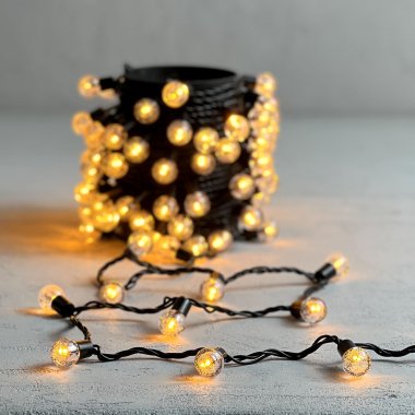 Фотография товара 'Laitcom PCS-100B-Y Гирлянда Шарики 10м'