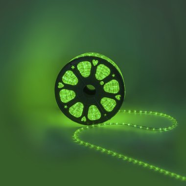 Фотография товара 'Laitcom F3-H1-220V-G 27-042 Светодиодный Дюралайт ?13 мм'