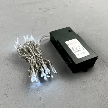 Фотография товара 'Laitcom EST50-4W10-8W Гирлянда Нить на Батарейках 5м'