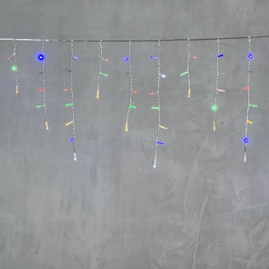 Фотография товара 'Laitcom PIL120BLWCAP-10-2M Светодиодная бахрома с колпачком 3,1x0,5м'