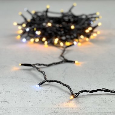 Фотография товара 'Laitcom PST100BLW-11-1EWW Гирлянда Нить 10м Экстра с Мерцанием'