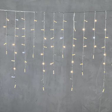 Фотография товара 'Laitcom PIL180BLWCAP-10-2WW Гирлянда Бахрома с Колпачком 3,2 x 0,9 м с Мерцанием Диода 220В, 180 LED'
