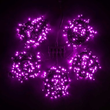 Фотография товара 'Laitcom KDD1000BLW-11-1P Комплект 5 Розовых Нитей по 20м с Мерцанием'