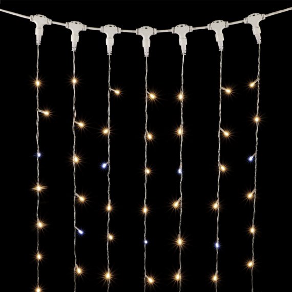 Фотография товара 'Laitcom PCL602BLW-10-2WW Гирлянда Занавес 2 x 3 м'