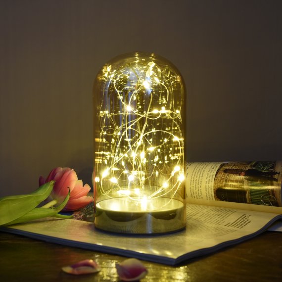 Фотография товара 'Laitcom D5816 Светодиодная Стеклянная Колба с Мерцанием на Батарейках, 15 LED'