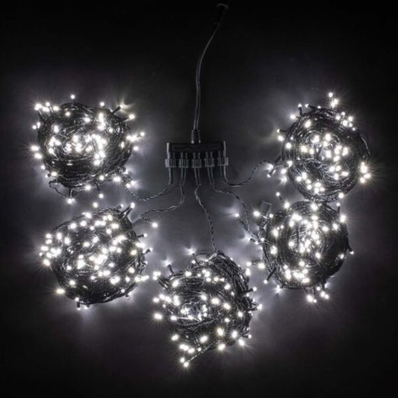 Фотография товара 'Laitcom KDD1000BLW-11-1W Комплект 5 Белых Нитей по 20м'