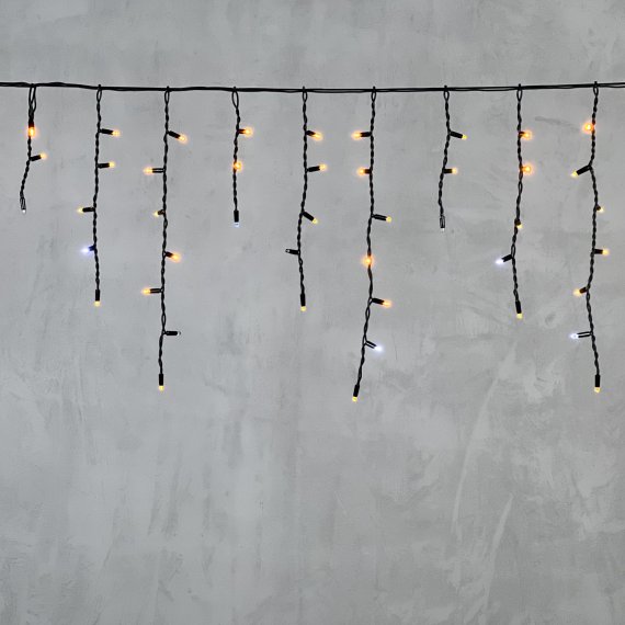 Фотография товара 'Laitcom LL120BLW-1-2Y Гирлянда Бахрома 3,1 x 0,5 м с Мерцанием'