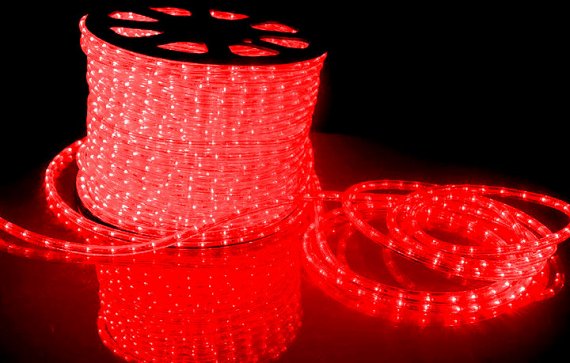 Фотография товара 'Laitcom F3-H1-220V-R 27-043 Светодиодный Дюралайт ?13 мм'