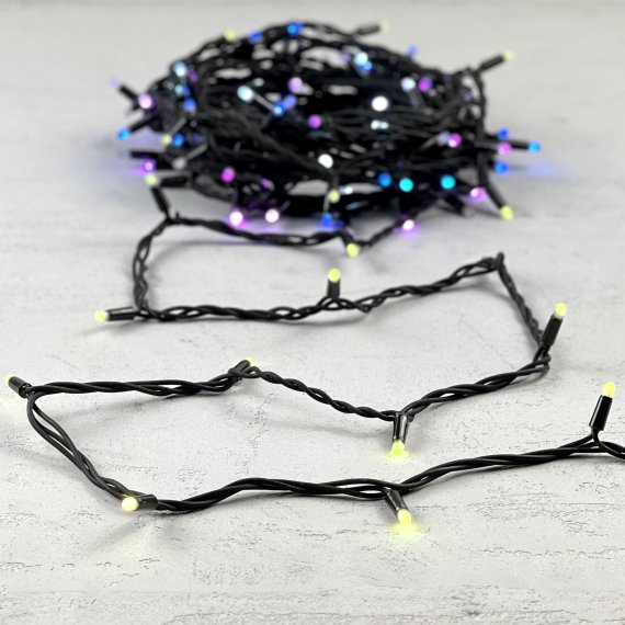 Фотография товара 'Laitcom AUG100CAP-21-1EPRGB Гирлянда Нить с Колпачком 15м'