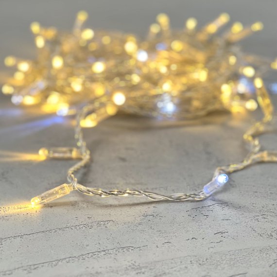 Фотография товара 'Laitcom PST100BLWCAP-10-2WW Гирлянда Нить с Колпачком 10м'