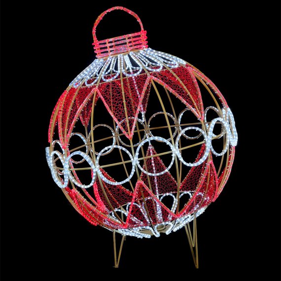 Фотография товара 'Laitcom LC-13158 Светодиодная Фигура "Новогодний Шар" 1,3м'