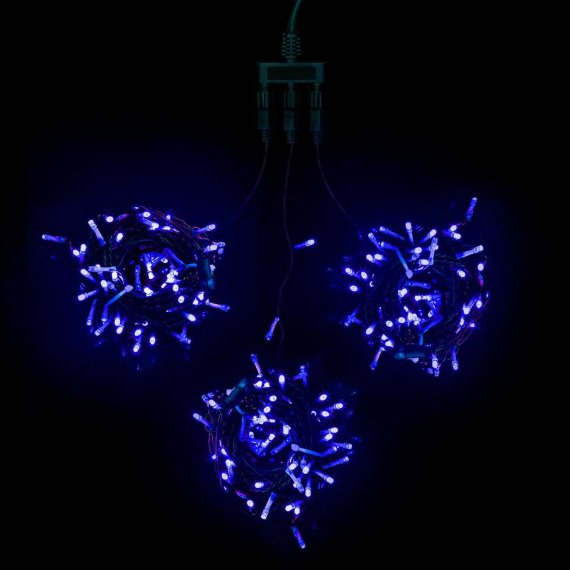 Фотография товара 'Laitcom KDD600BLW-11-1B Комплект 3 Синих Нити с Мерцанием'