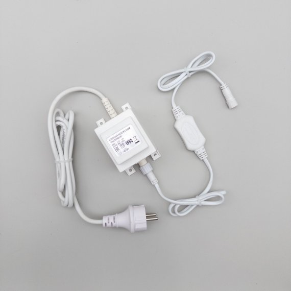 Фотография товара 'Laitcom PTR60-3A-W 05-305 Трансформатор 60W с Выпрямителем для Нитей 24В, до 1000 LED IP65'