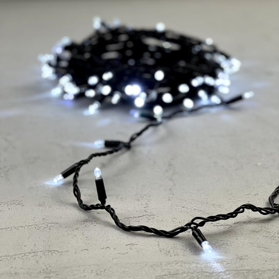 Фотография товара 'Laitcom PST100BLWCAP-11-1W Гирлянда Нить с Колпачком 10м'