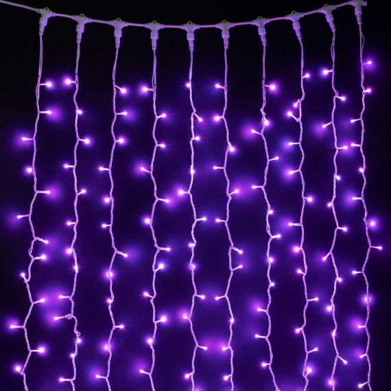 Фотография товара 'Laitcom AUG350-8-1EPRGB Гирлянда Занавес 3 x 1 м'