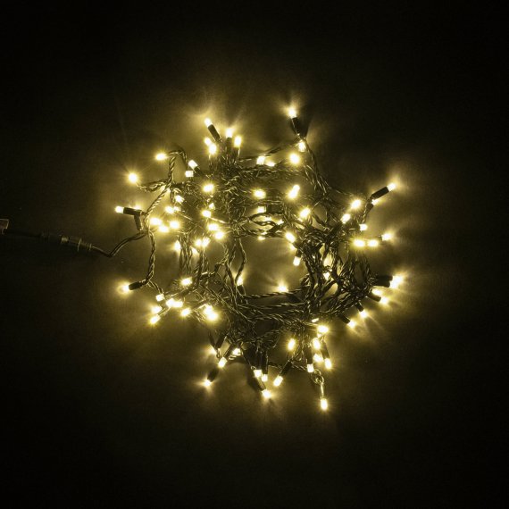 Фотография товара 'Laitcom PST100CAP-11-1WW Гирлянда Нить с Колпачком 10м'