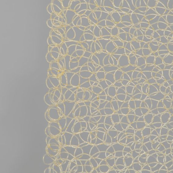 Фотография товара 'Laitcom SDL1800-Tr-G Сетка Stylnet Прозрачная с глиттером Золото в Рулоне'