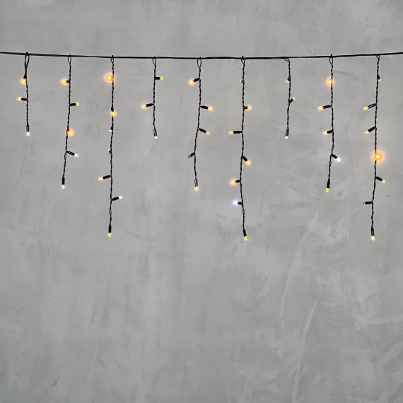 Фотография товара 'Laitcom PIL120BLWCAP-11-2Y Гирлянда Бахрома с Колпачком 3,1 x 0,5 м с Мерцанием'