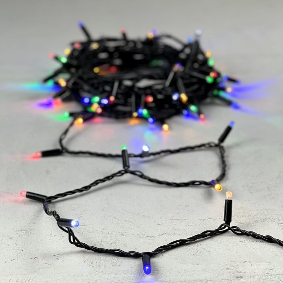 Фотография товара 'Laitcom PST100BLWCAP-11-2M Гирлянда Нить с Колпачком 10м с Мерцанием'