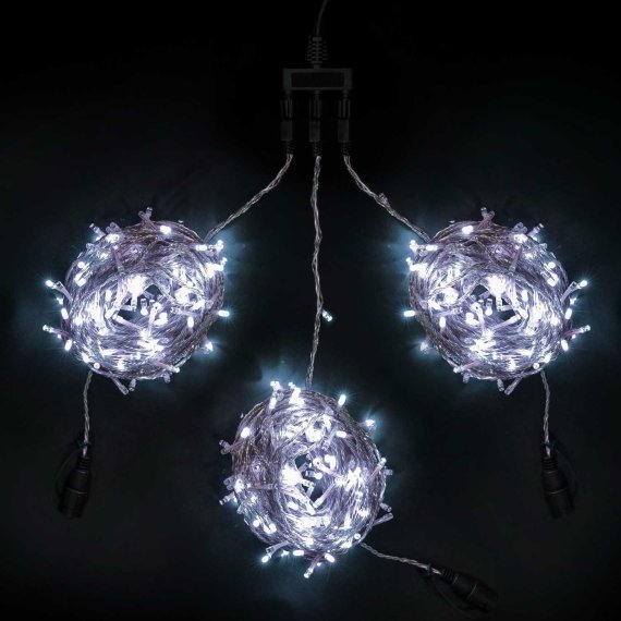 Фотография товара 'Laitcom KDD600C-10-1W Комплект 3 Белых Нити по 20м'