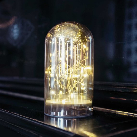 Фотография товара 'Laitcom D5816 Светодиодная Стеклянная Колба с Мерцанием на Батарейках, 15 LED'