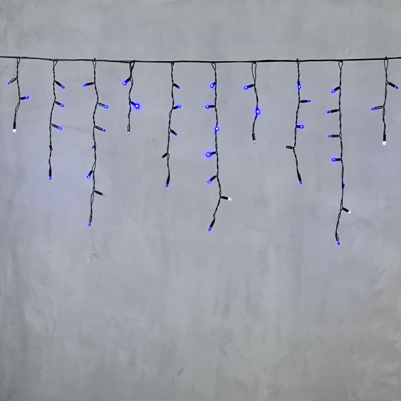 Фотография товара 'Laitcom PIL120BLWCAP-11-2B Гирлянда Бахрома с Колпачком 3,1 x 0,5 м с Мерцанием'