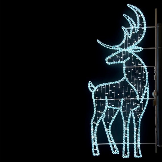Фотография товара 'Laitcom LC-13405 13-405 Светодиодная консоль «Олень в Фас» 100 х 250 см'