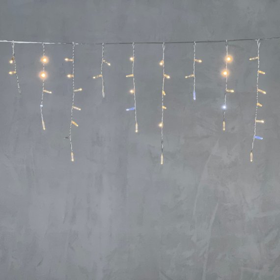 Фотография товара 'Laitcom PIL120BLWCAP-10-2WW Гирлянда Бахрома с Колпачком 3,1 x 0,5 м'