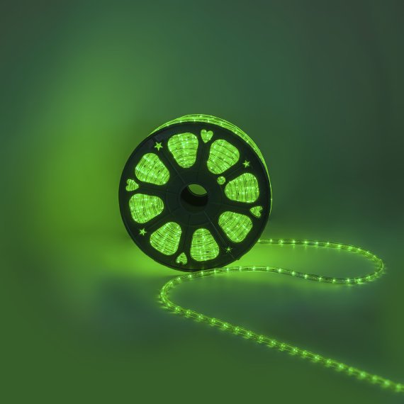 Фотография товара 'Laitcom F3-H1-220V-G 27-042 Светодиодный Дюралайт ?13 мм'